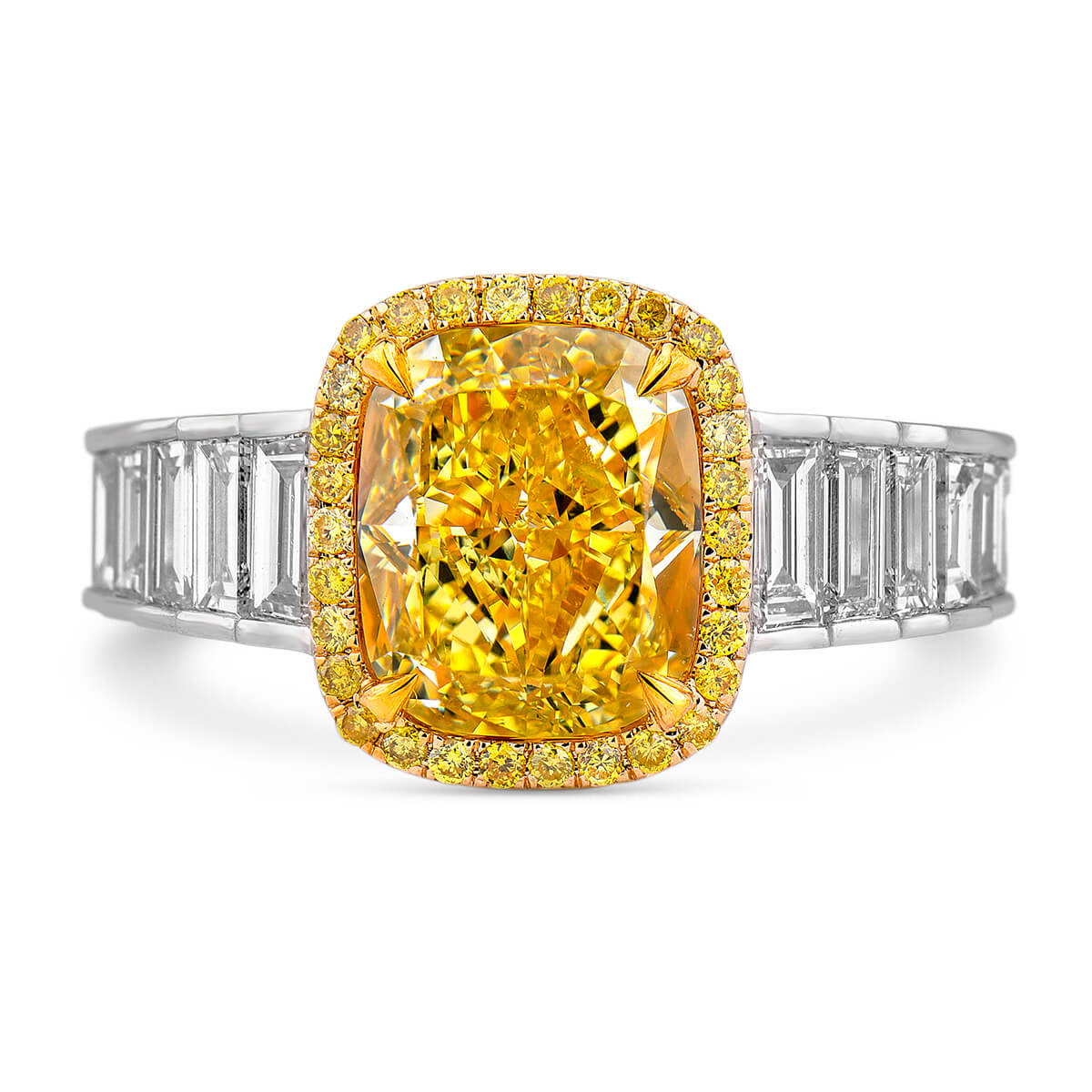 Coloured Diamond Ring